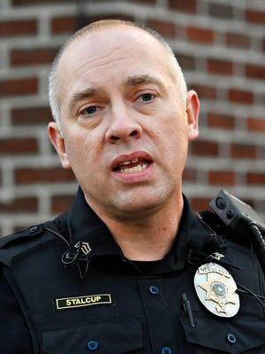 Sgt. Jamie Stalcup was named as Southwestern Regional Police's officer in charge once Chief Greg Bean leaves next month. Dawn J. Sagert photo.