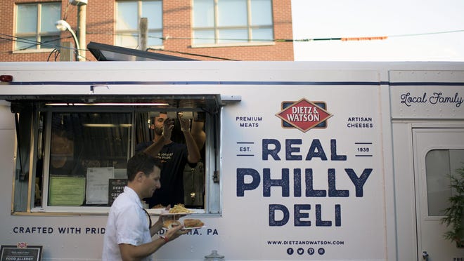 A Dietz & Watson food truck takes 'Real Philly Deli' on the road.