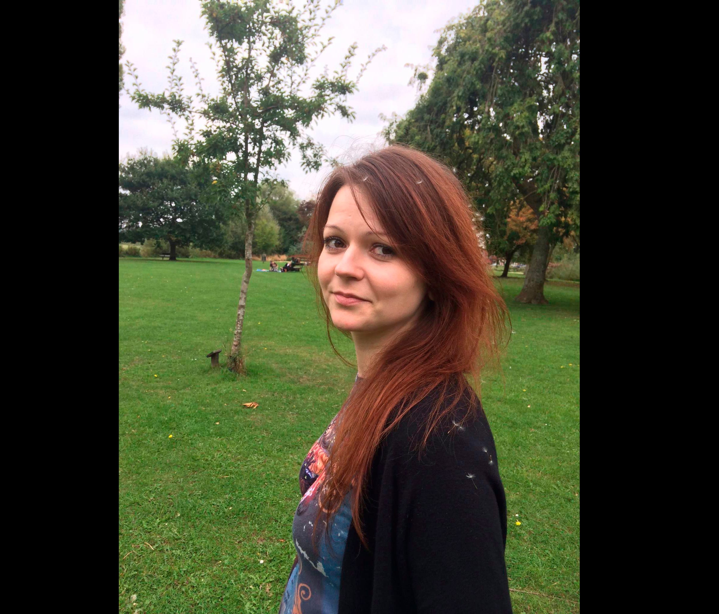 This is a file image of the daughter of former Russian Spy Sergei Skripal, Yulia Skripal taken from Yulia Skipal's Facebook account on March 6, 2018.