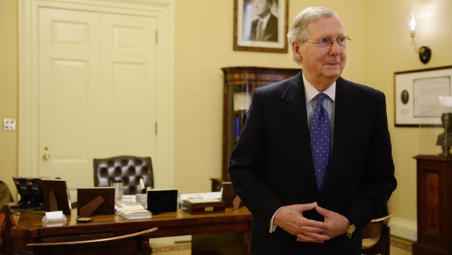 Mcconnell Takes The Reins As Senate Majority Leader