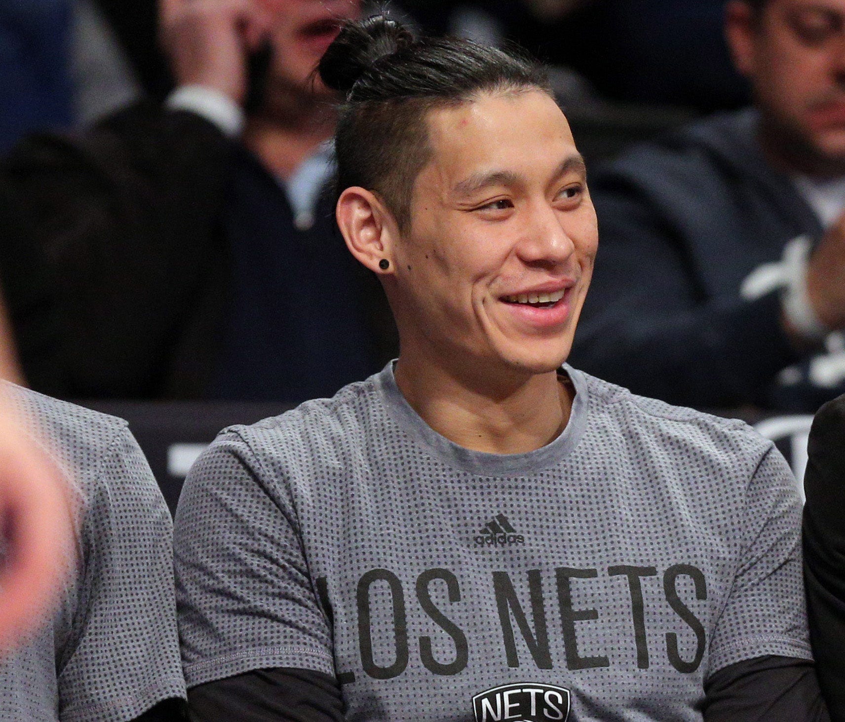 Brooklyn Nets injured point guard Jeremy Lin says the racist slurs hurled at him came more frequently when he played college ball at Harvard than it does now in the NBA.