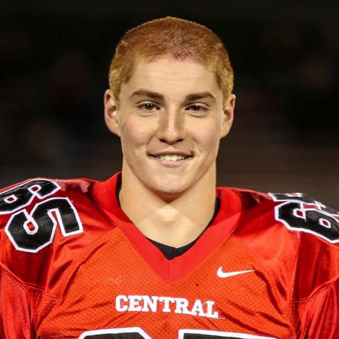 Tim Piazza with his parents, Evelyn and James.