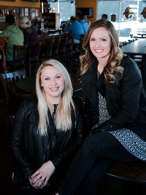 Annette Sydes, left, and Alison Cunningham, owners and founders of I Love Local, pose for a photo Feb. 15, 2017, at Casual Pint Northshore, 2045 Thunderhead Road, in Knoxville. I Love Local is a Knoxville-based company that focuses on supporting all things local and preserving Knoxville's unique charm with an emphasis on the importance of thinking local, starting at our home base of Knoxville.