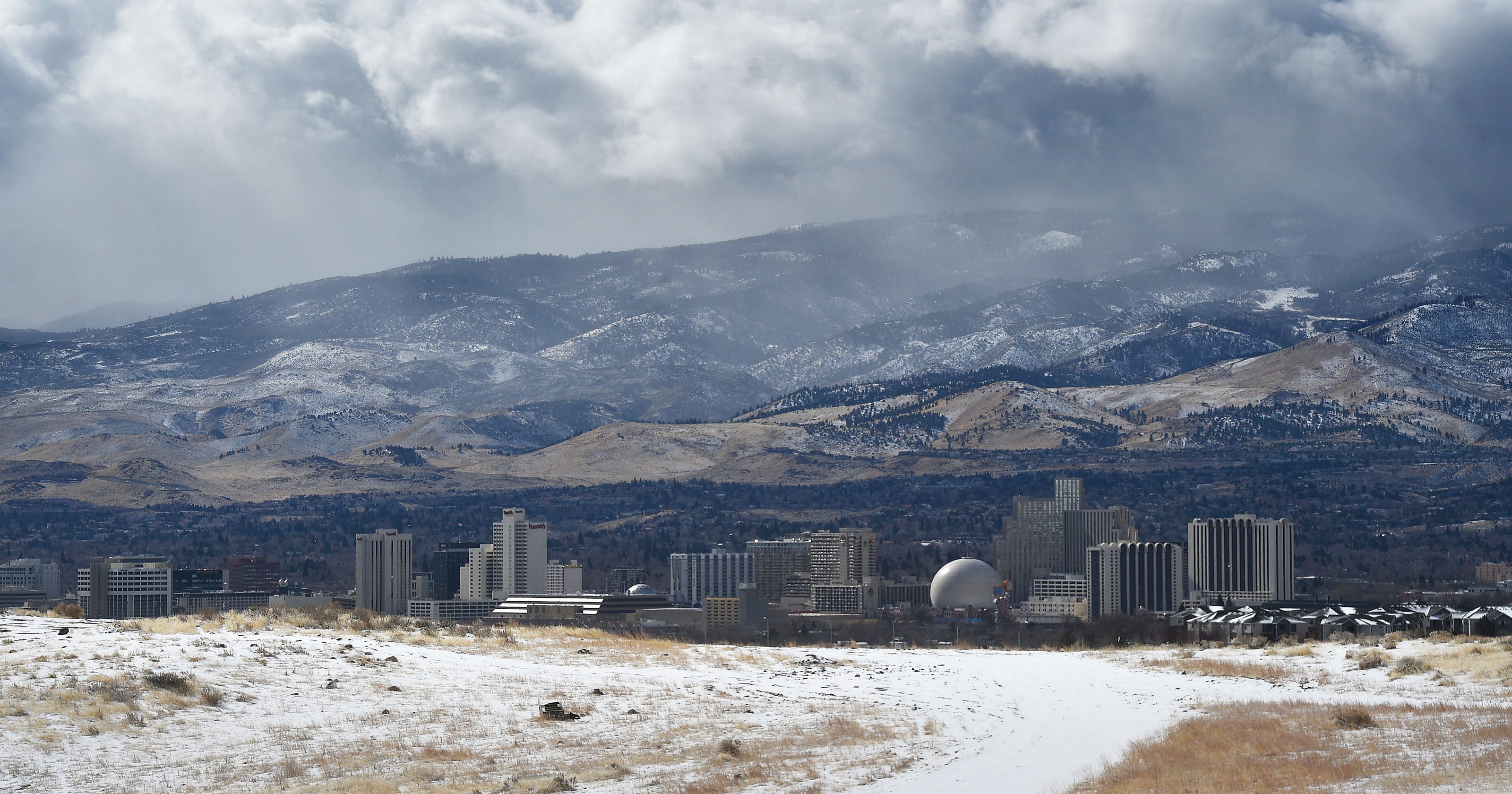 Reno, Lake Tahoe snow Wintry weather on its way to foothills