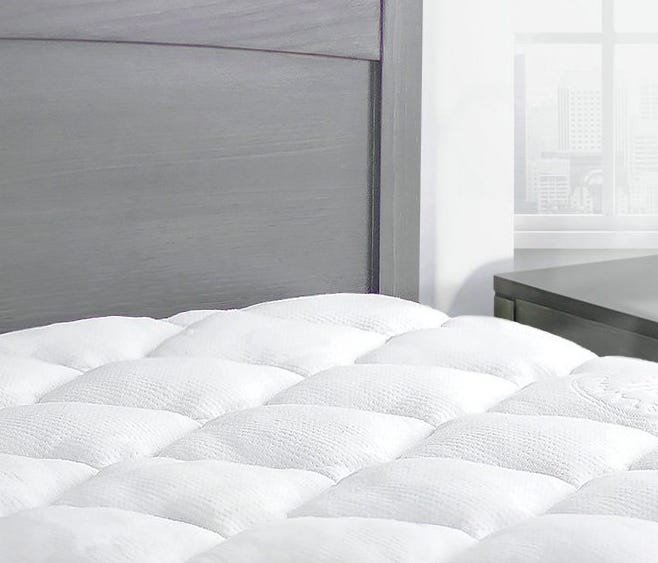 This plush bamboo mattress pad is back down to its lowest price