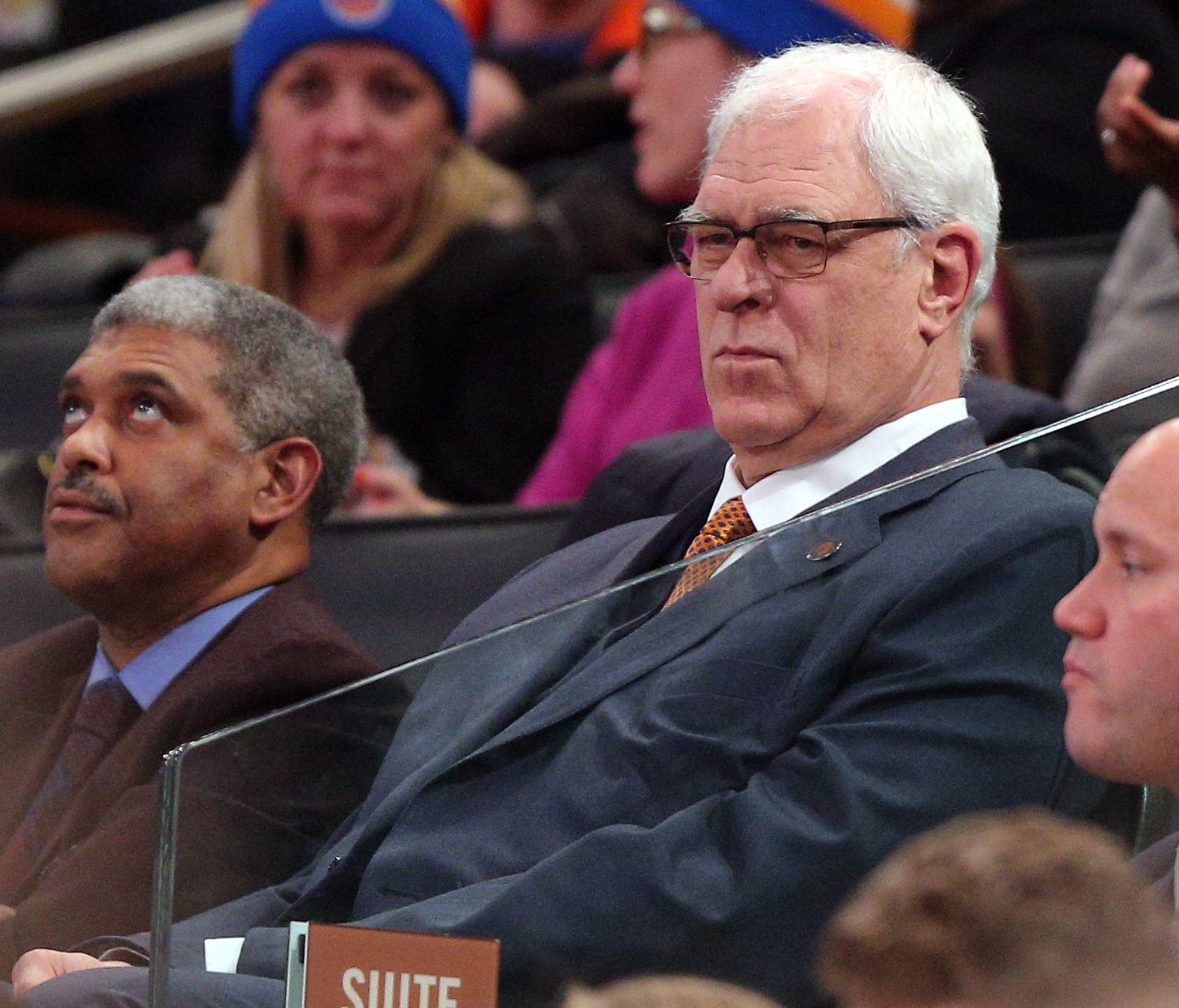 New York Knicks general manager Phil Jackson needs to go, says former player Kenyon Martin.