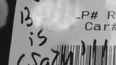 Comments On Car Wash Receipt