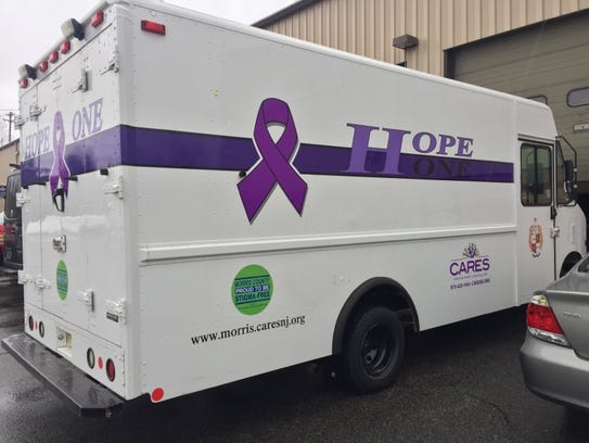 Morris County's new Hope One van will be parked on