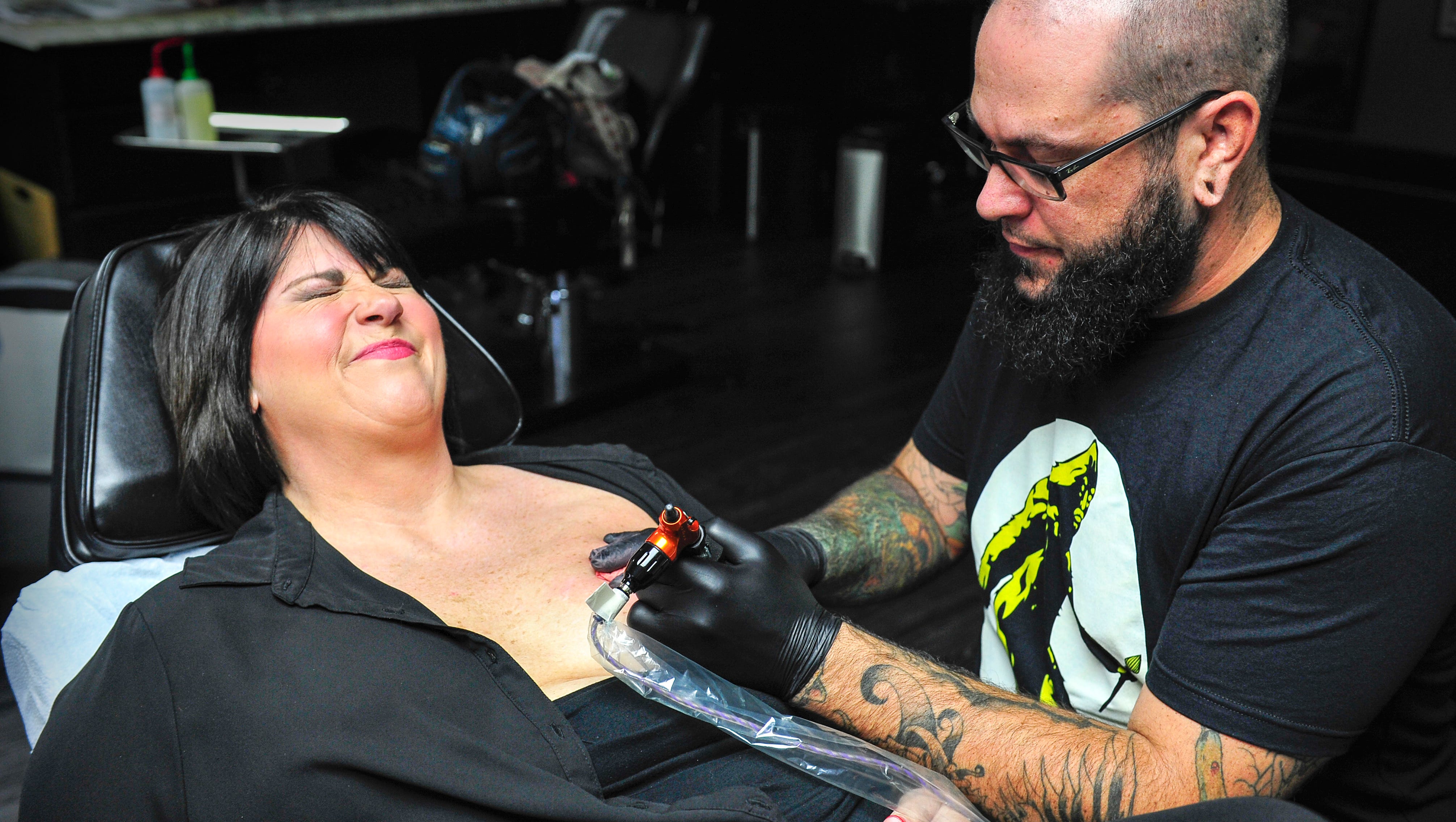 Tattoo Artist Helps Breast Cancer Survivors Feel Whole Again. 