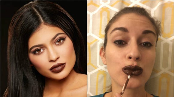 What Kylie Jenners Sold Out Lip Kit Looks Like On A Normal Person