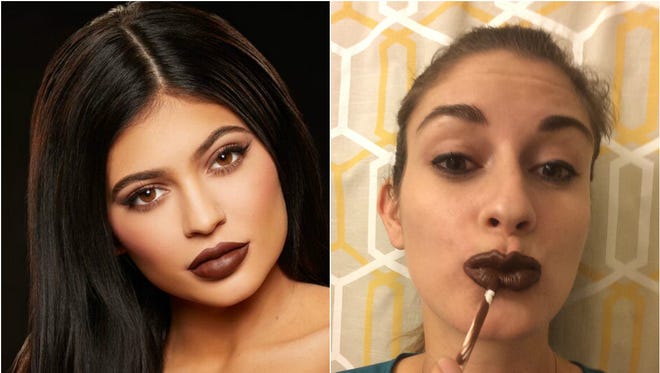 What Kylie Jenner S Sold Out Lip Kit Looks Like On A Normal Person