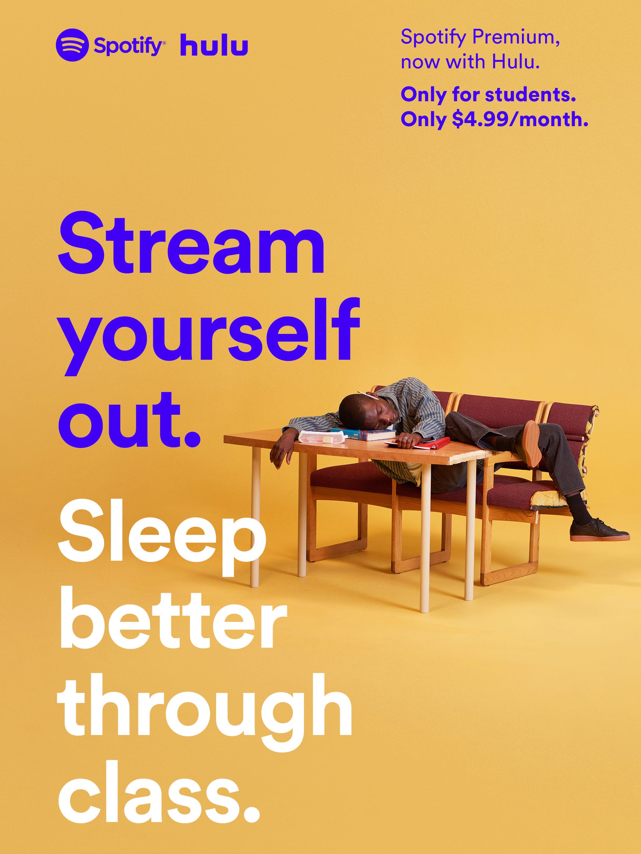 Spotify And Hulu 4 99 Plan Gives Students A Break On Music And Video