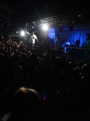 Multiple stages provided music all day on Saturday for 515 Alive 8/2/14.