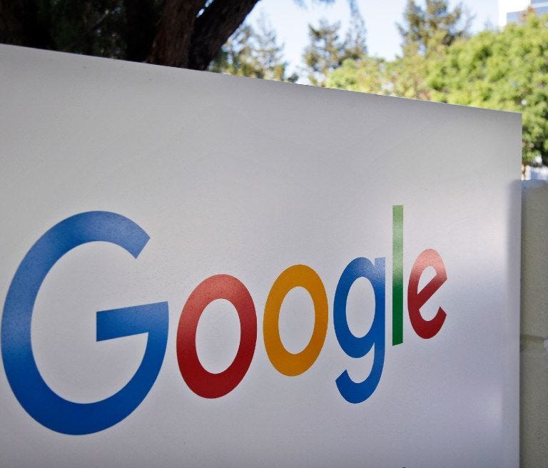 Google reported first-quarter earnings on Thursday.