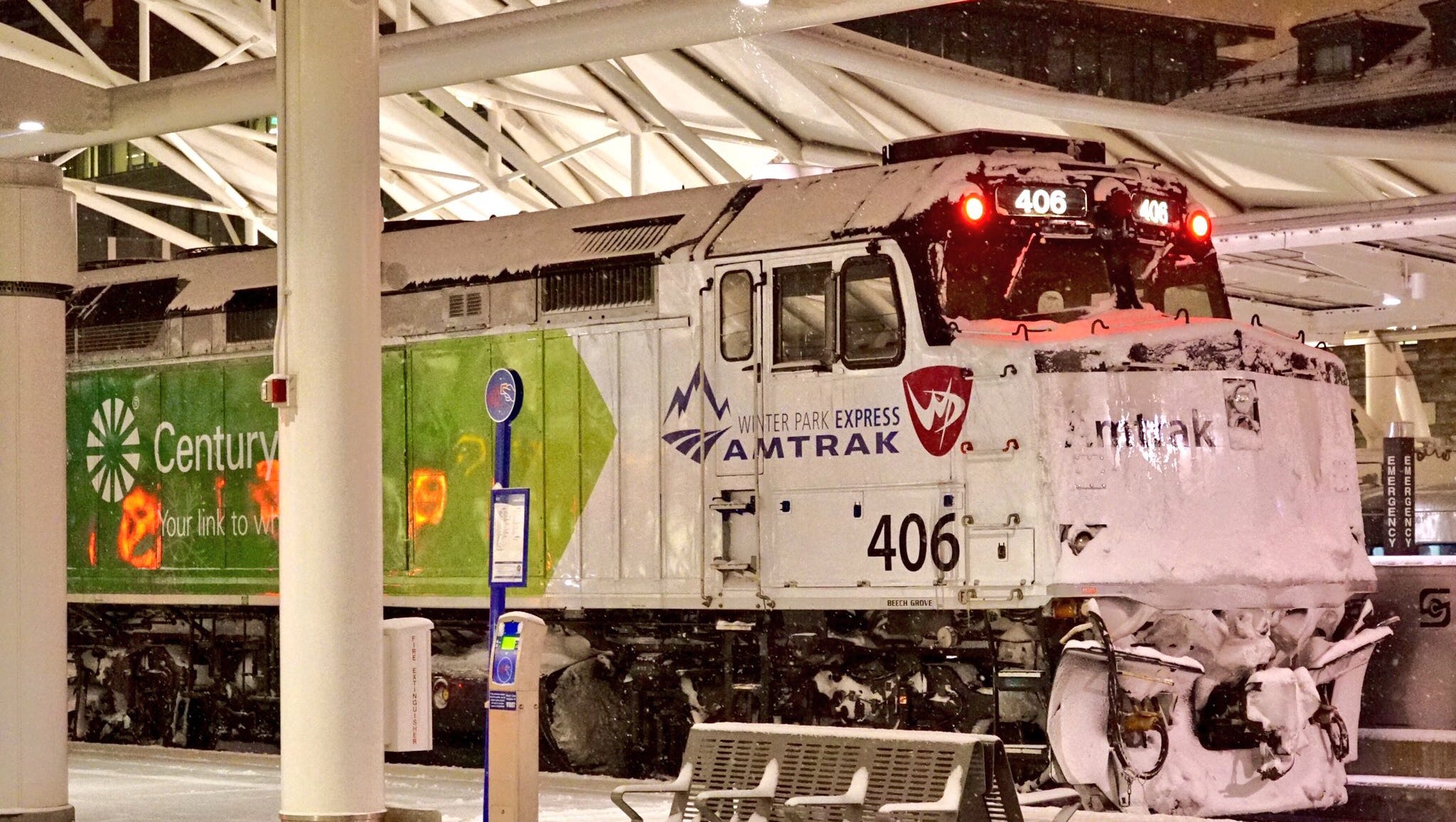 Ski Train Serving Denver Winter Park With Slopeside Service