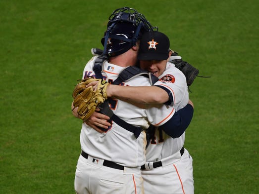 Game 3 at Minute Maid Park: Houston Astros pitcher
