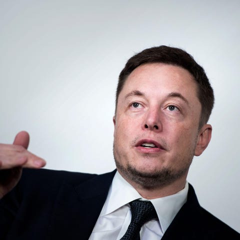 Tesla and SpaceX CEO Elon Musk seen in July 2018.
