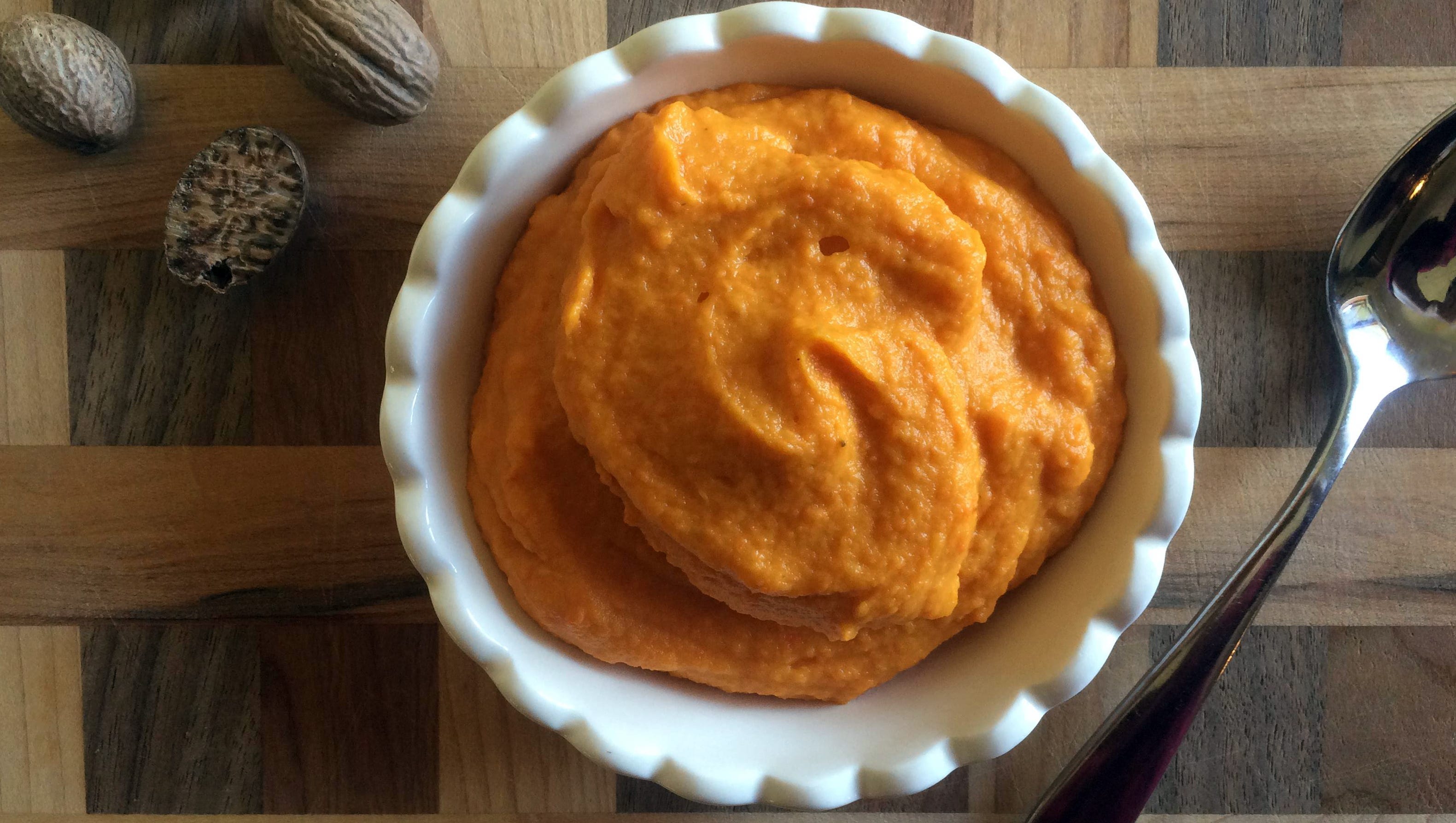 Sweet Potato and Carrot Puree