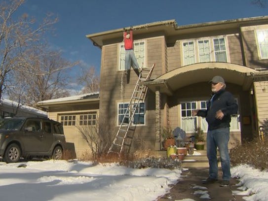 Chris Olson has had emergency responders come to his