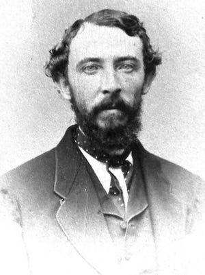 An 1861 portrait of Charles K. Landis.