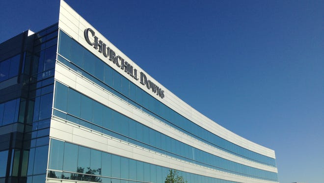Churchill Downs Inc.'s headquarters on North Hurstbourne Parkway.