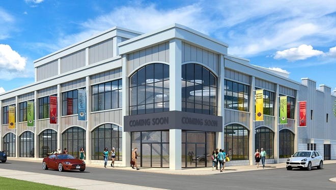 A rendering of the Carteret Performing Arts and Event Center.