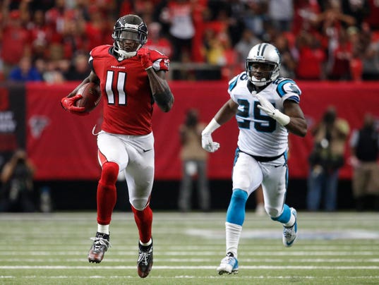 USP NFL: CAROLINA PANTHERS AT ATLANTA FALCONS S FBN USA GA