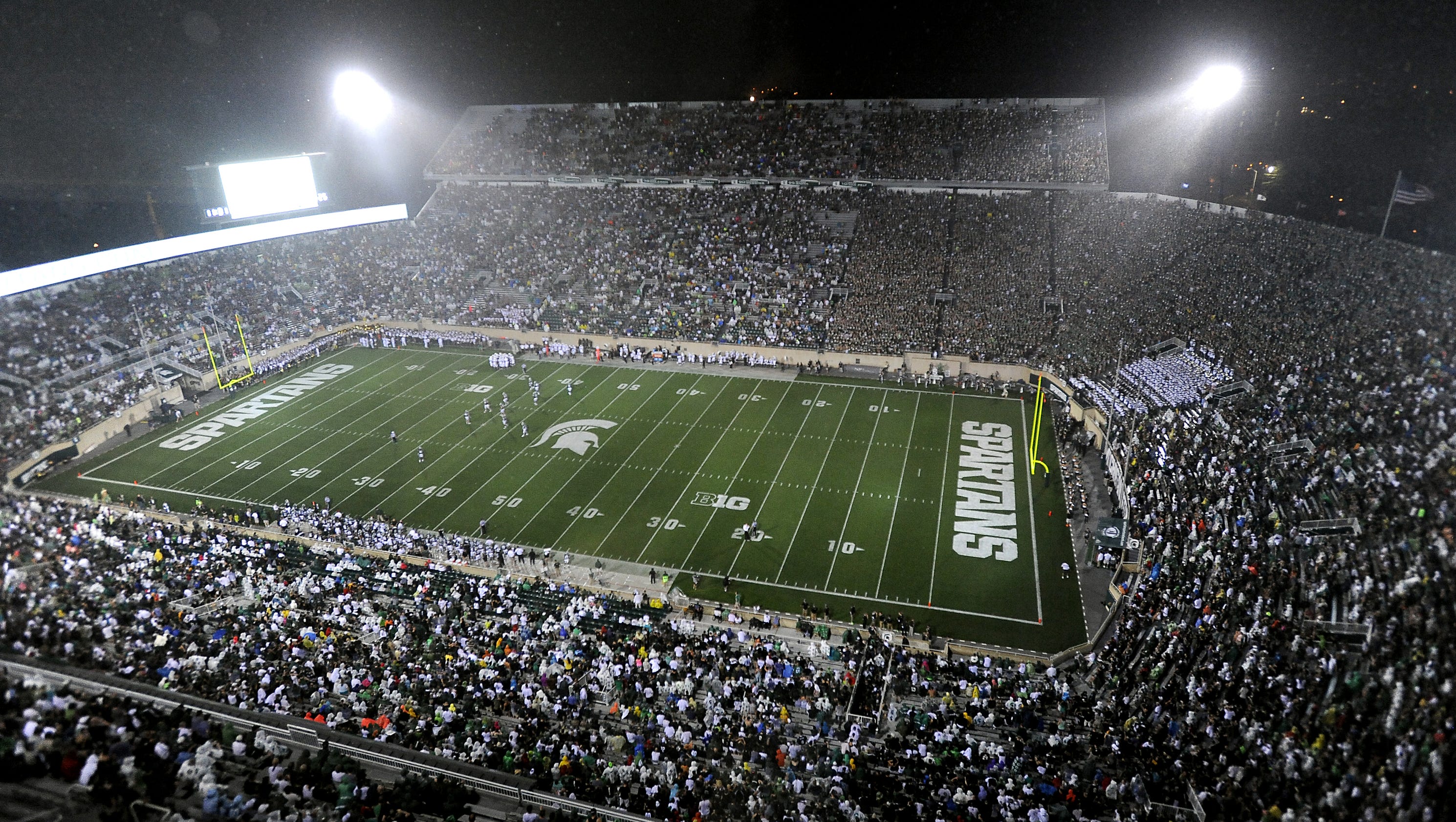 MSU board to vote on lights at Spartan Stadium