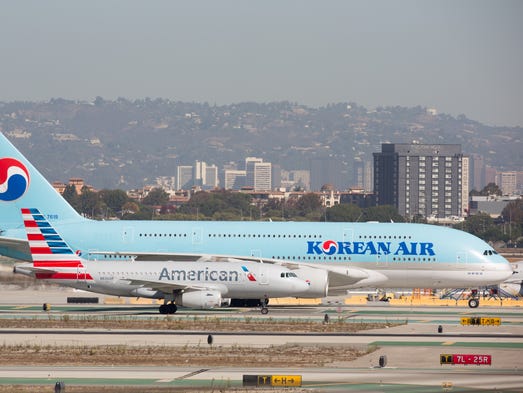 The difference in size between the Airbus A319 and