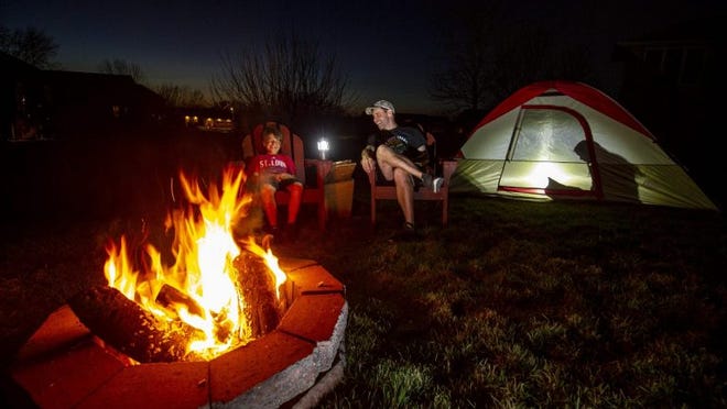 Going camping doesn't have to be a destination trip. Instead, during this time of social distancing to prevent the spread of COVID-19 in the community, camping enthusiasts need only look to their home or backyard for the ultimate "getaway."