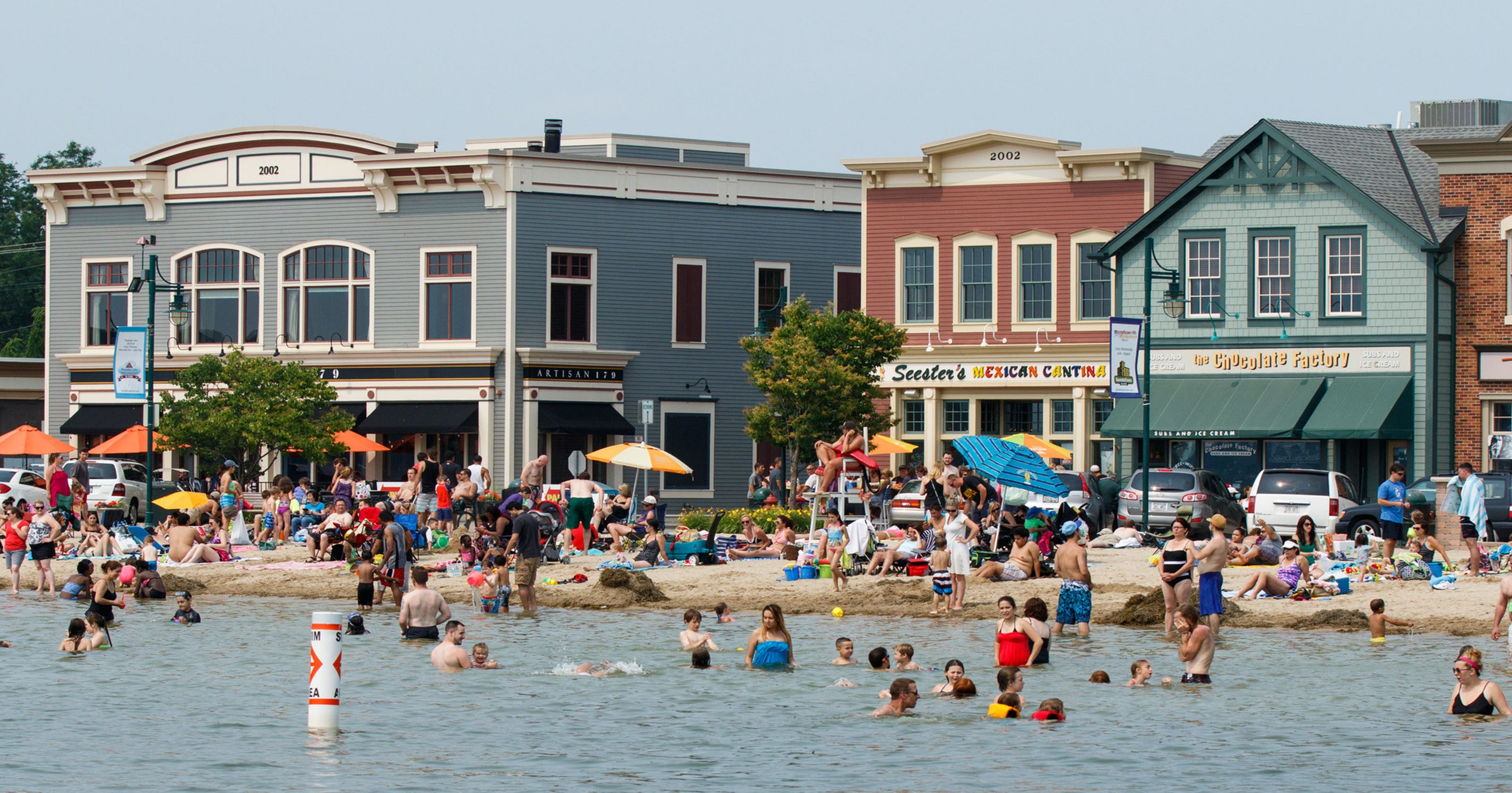 Pewaukee Beach reopens