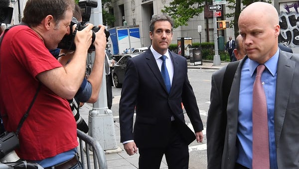 Michael Cohen, the longtime lawyer of President...