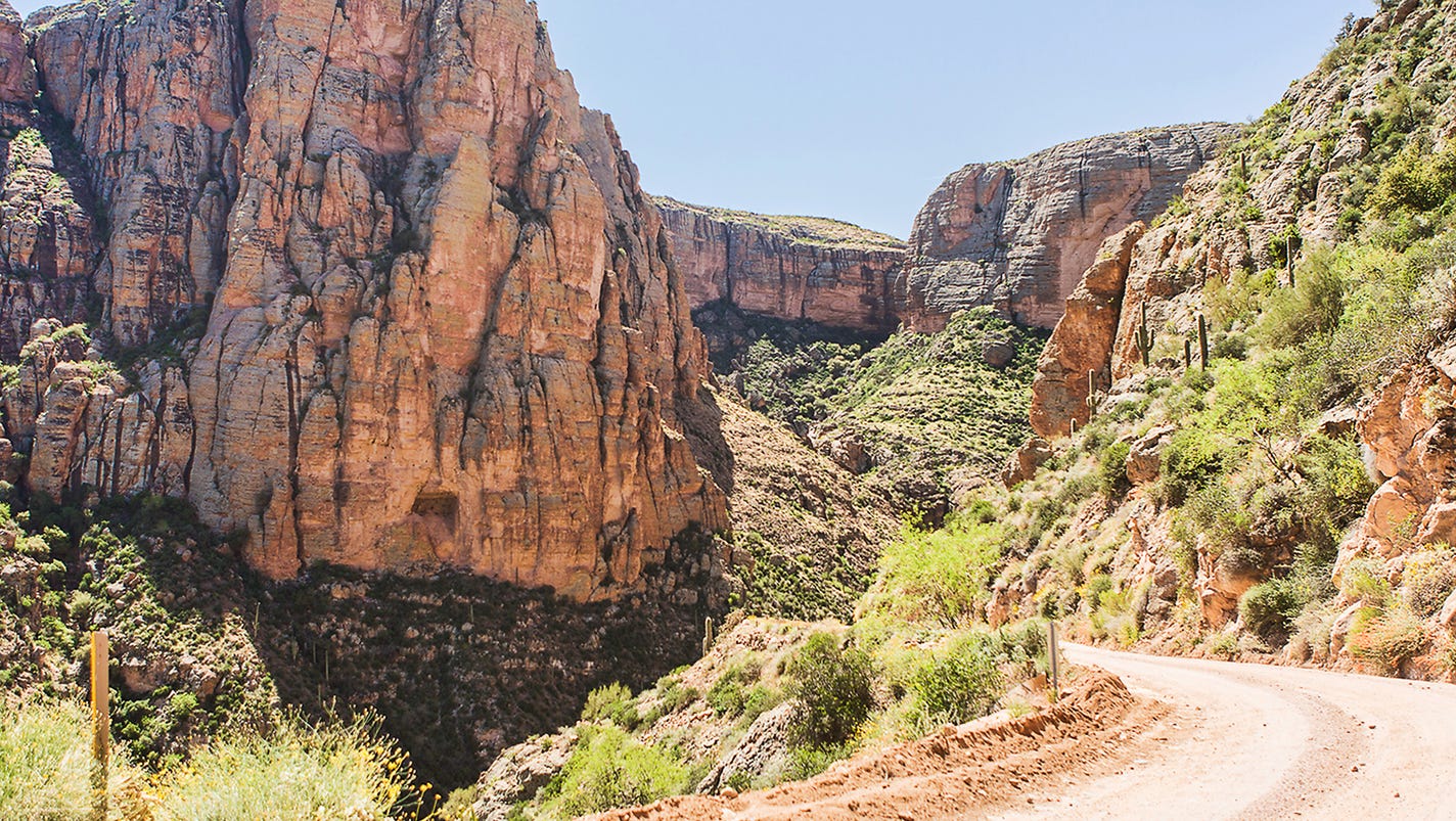 Arizona scenic drive Apache Trail