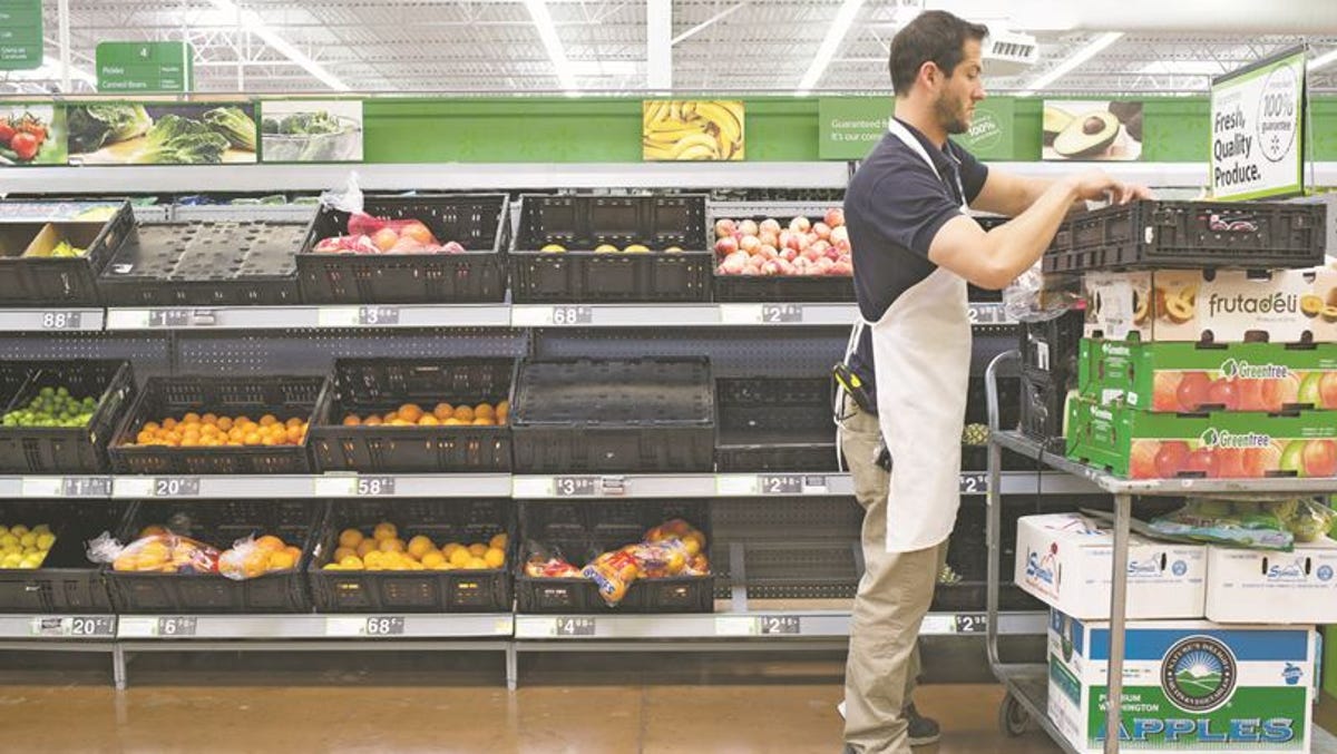Walmart tests grocery pickup service