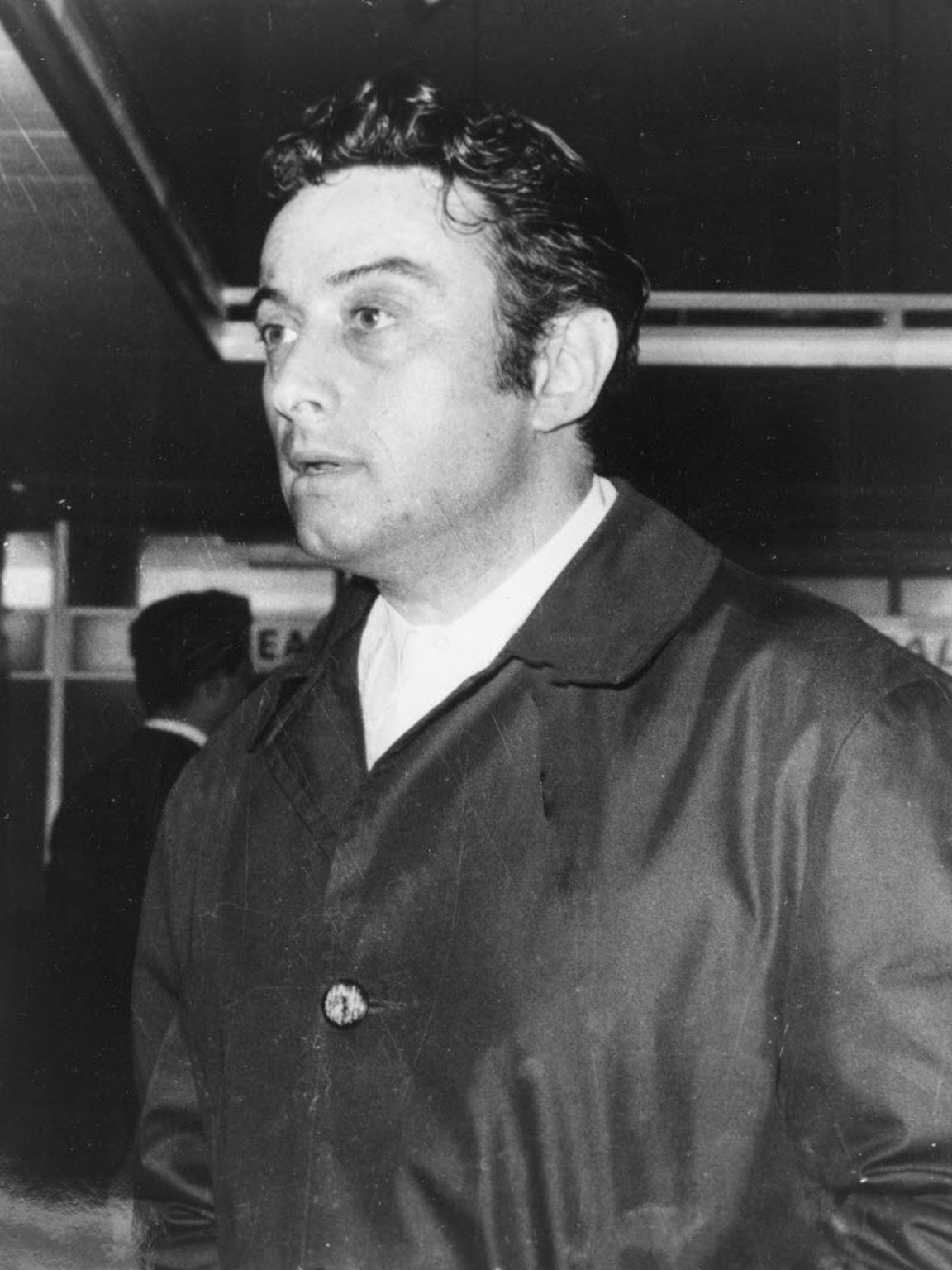 Comedian Lenny Bruce at New York's Idlewild Airport