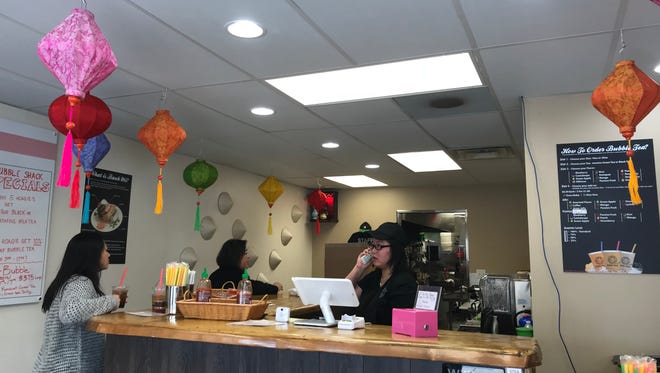 The Bubble Shack at 3205 Concord Pike in Talleyville featuring Vietnamese banh mi sandwiches and bubble tea. It is featured in this March 15, 2018 photo, when it first opened.