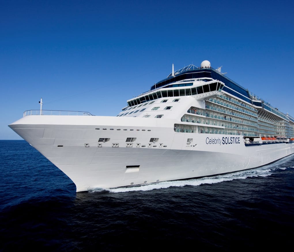 Royal Caribbean isn't the only innovator in the cruising world, however. Celebrity Cruises would come up with a rather ground-breaking innovation when Celebrity Solstice was launched in 2008.