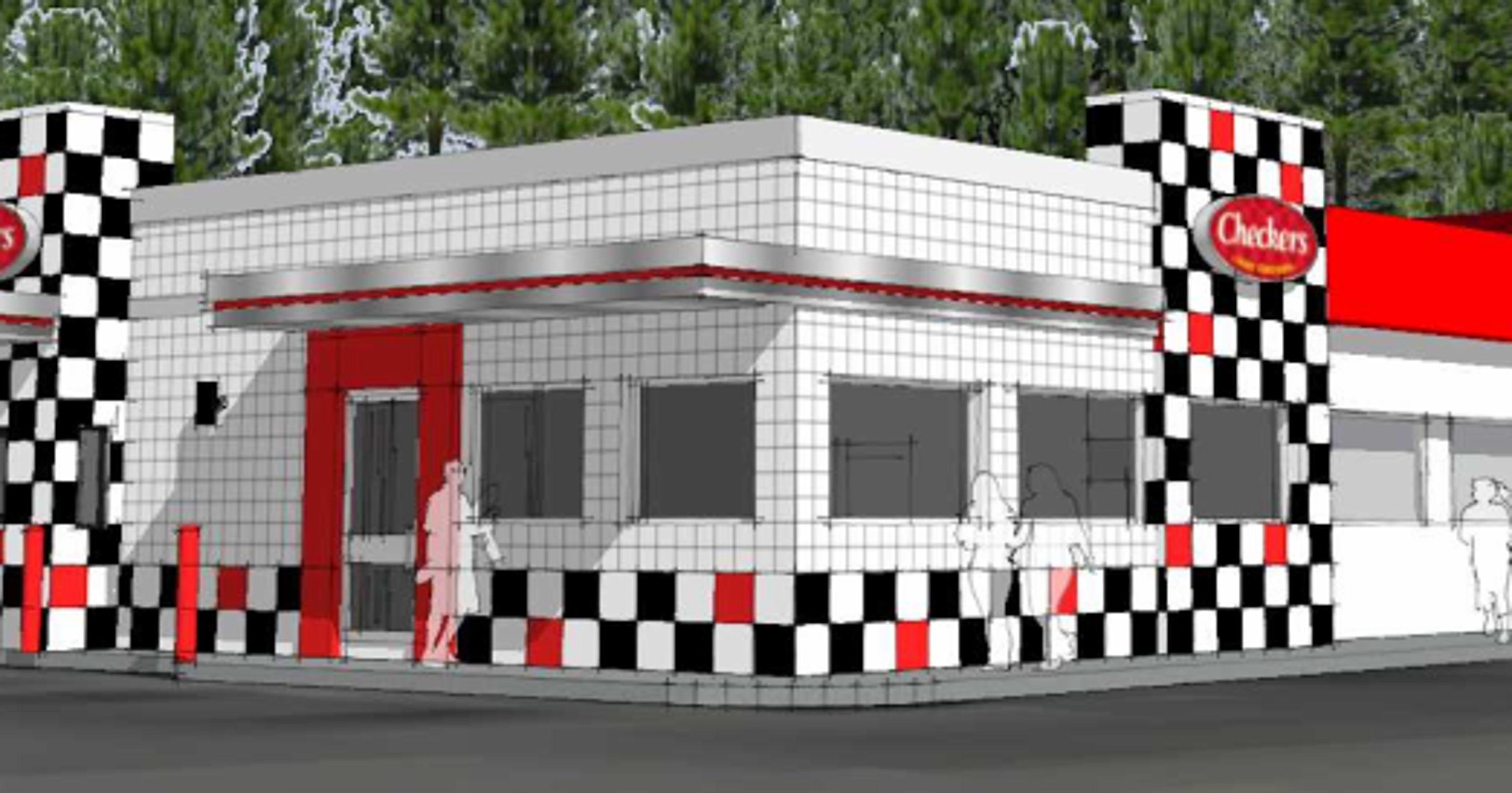 Checkers burgers check in at Lee's stores