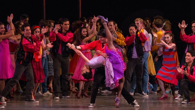 Miami City Ballet, a familiar company to Artis—Naples audiences, has received $40,000 to $60,000 for the last three years to stage or commission new works like this "West Side Story Suite."
