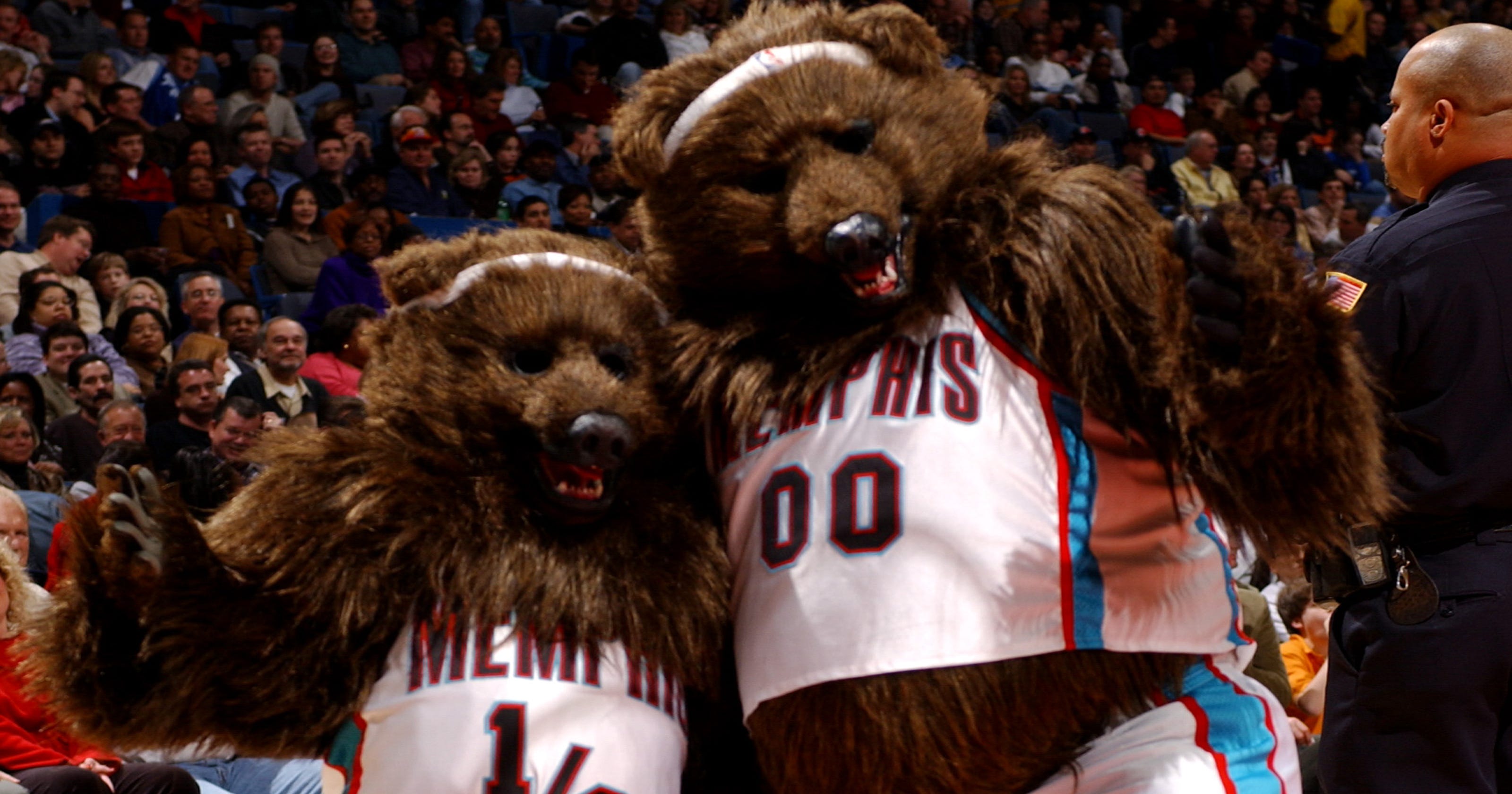 Grizz The Memphis Grizzlies Mascot