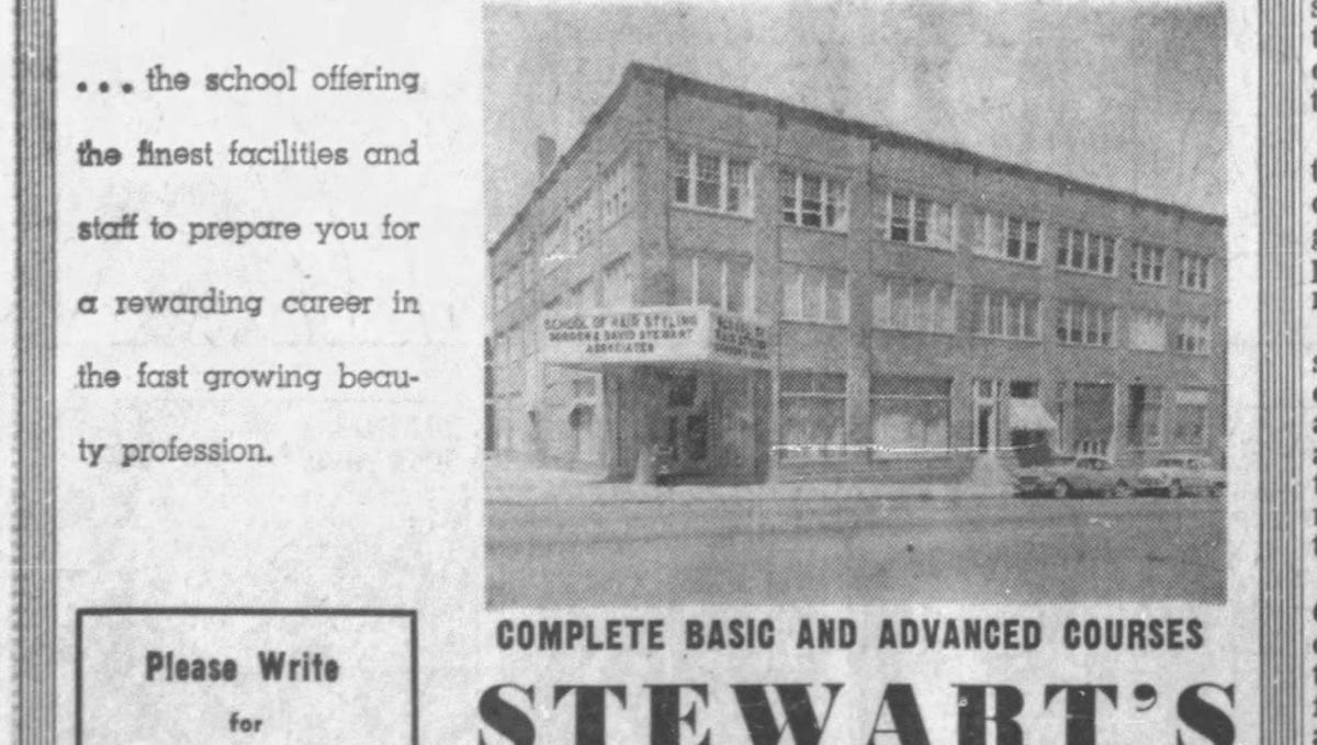 Looking Back Stewart Brothers Built A Hairstyling Empire In Sioux Falls That Resulted In Stewart S School For Hairstyling