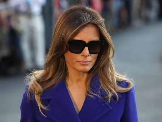 First lady Melania Trump is on a tour of Asia with