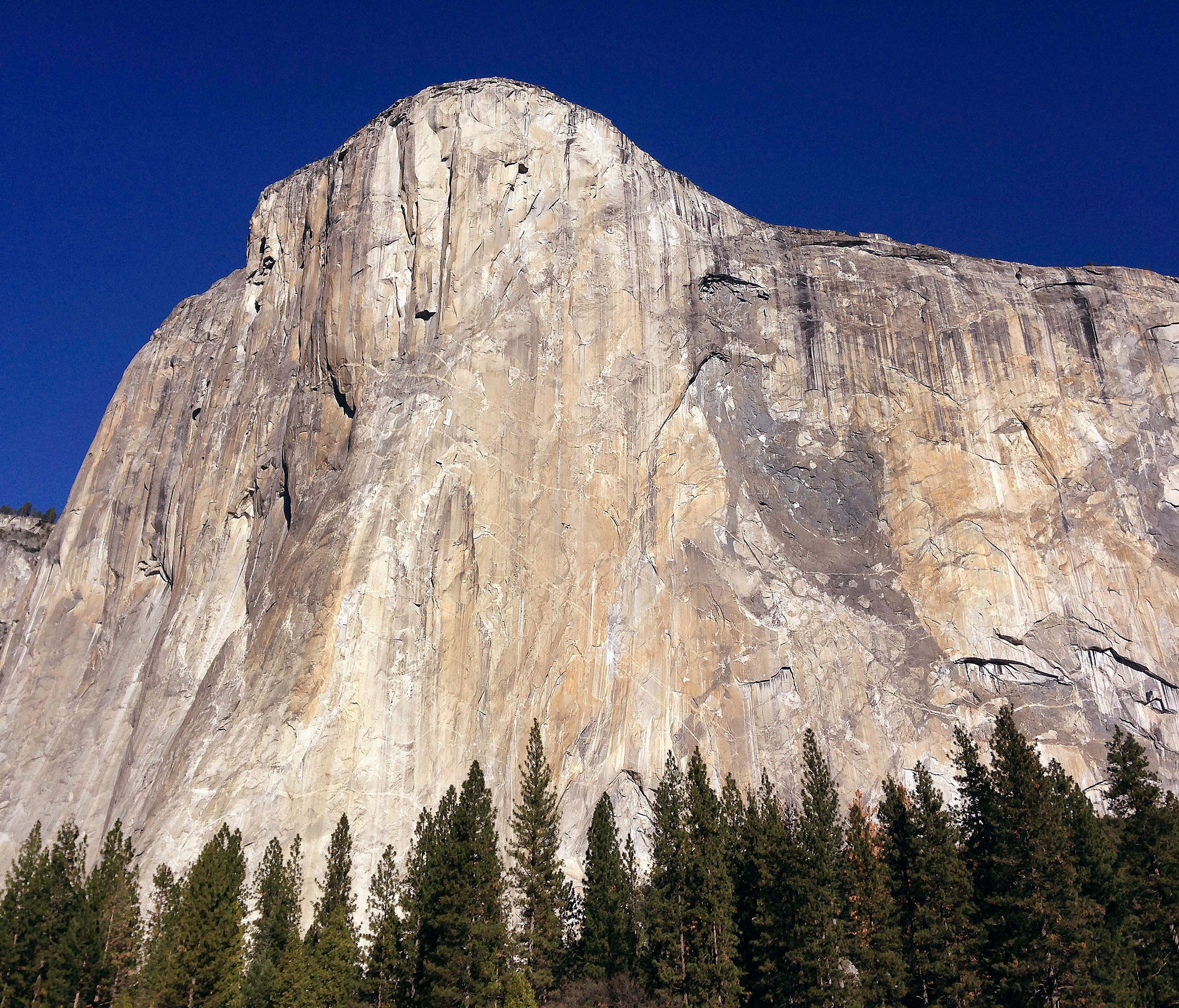 File photo shows El Capitan in Yosemite National Park, Calif., in 2015.