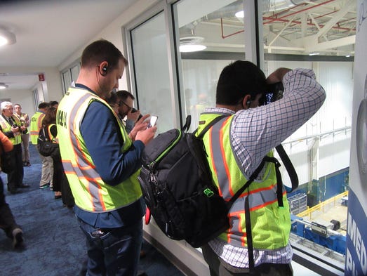 Photography is mostly off-limits at Boeing's 787 Dreamliner