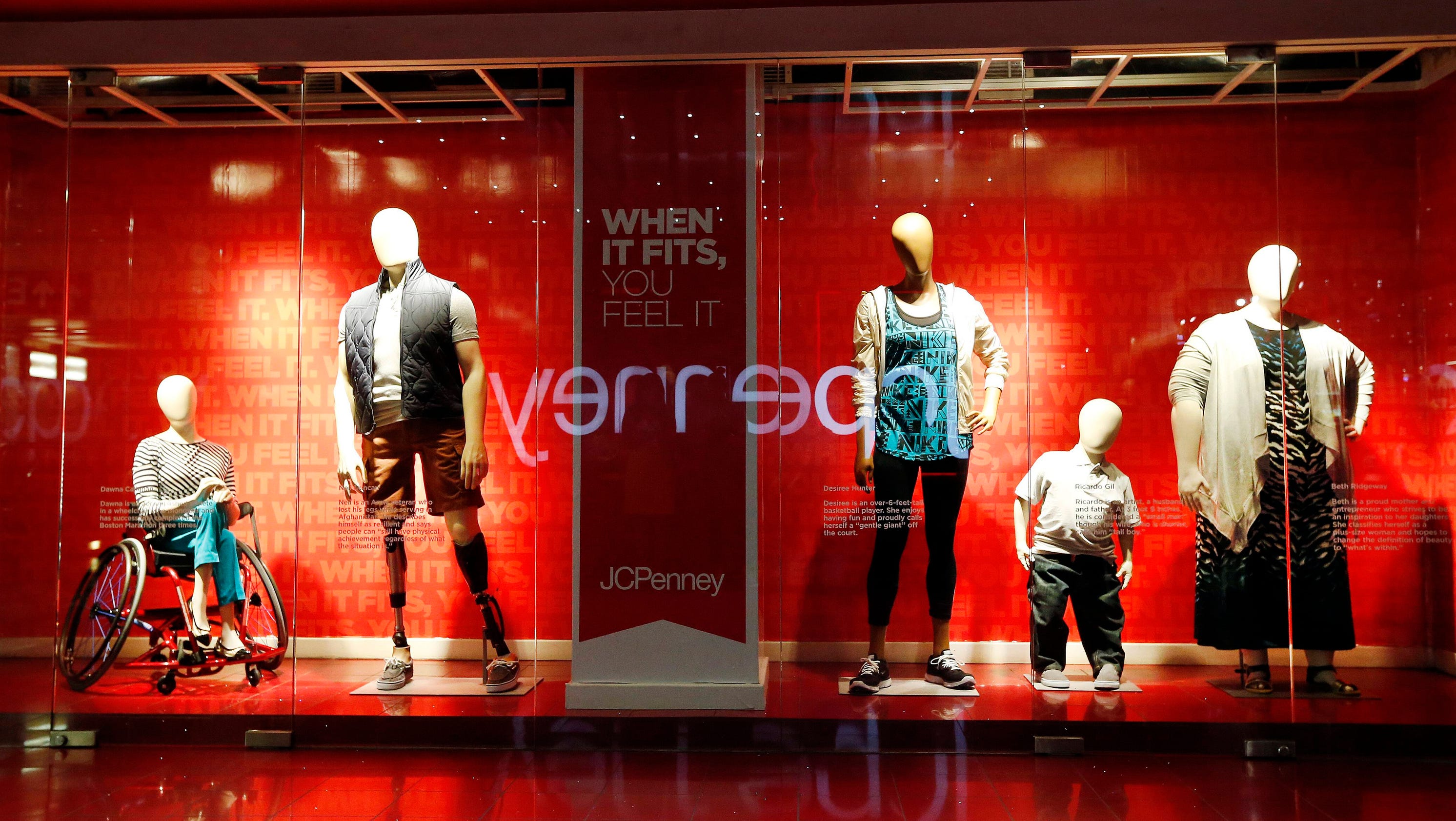 JCPenney debuts 'real people'inspired mannequins