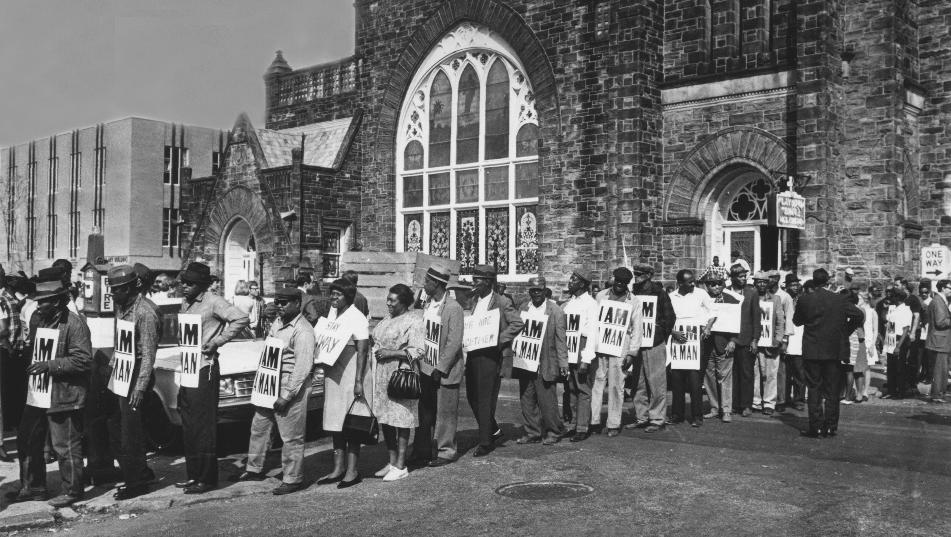 Memphis Will Honor Strikers In New I Am A Man Plaza
