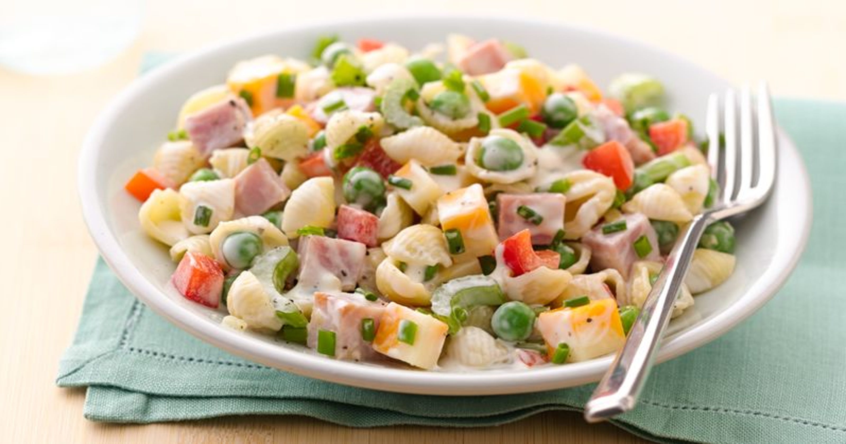 30Minute Ham and Pasta Salad