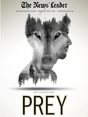 "Prey," a three-part series in print for The News Leader