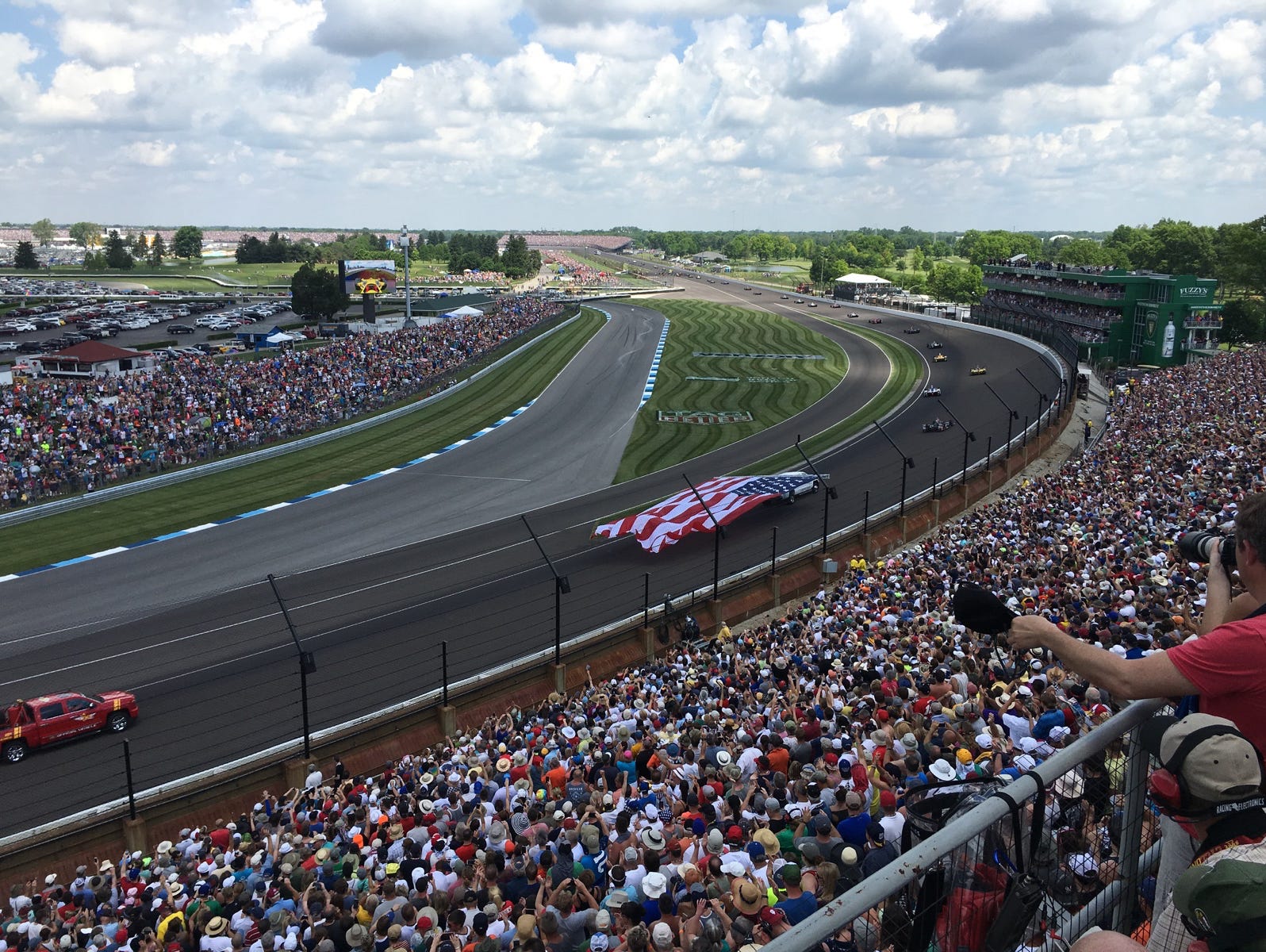 Indy 500 Seating Chart View