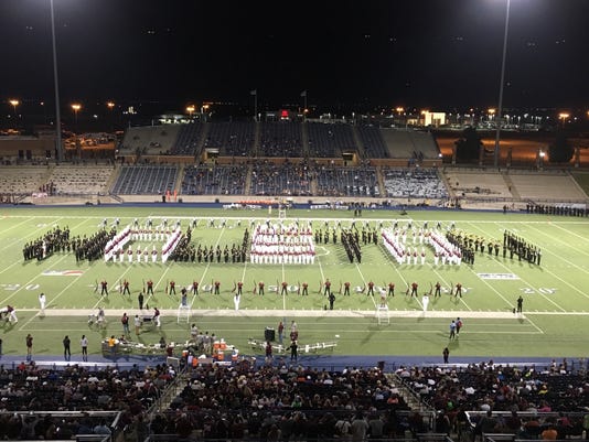 Abilene High Midland Lee Bands Salute Houston